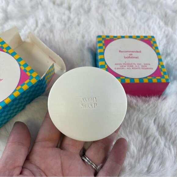 2 Vintage Avon Aspirin Bar Soaps 4 Ounce New In Box - Picture 2 of 4